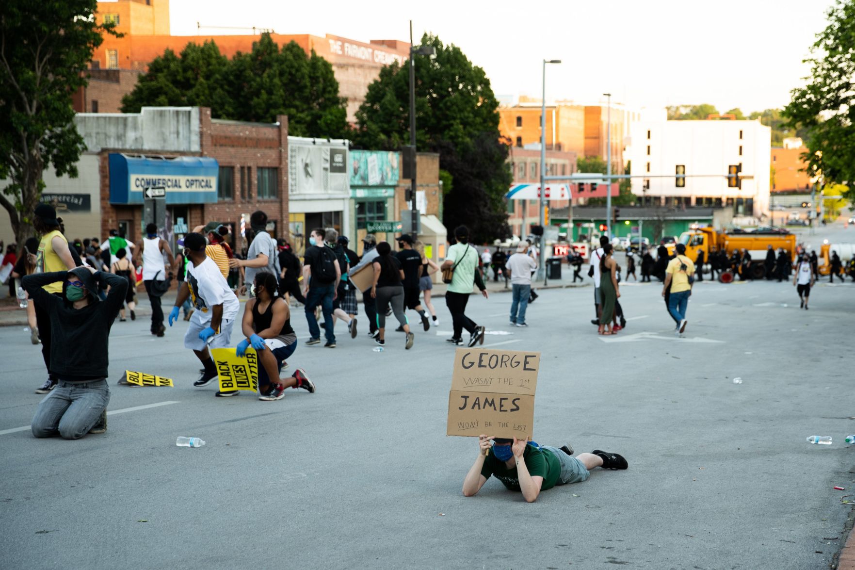 Protest Monday